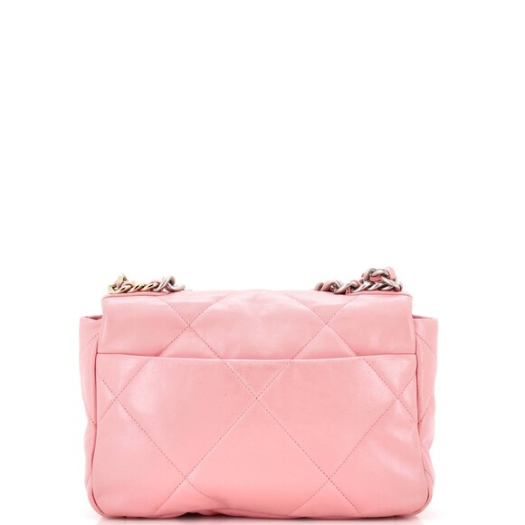 Chanel 19 Flap Bag Quilted Leather #164019C36B - Picture 3 of 9